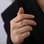 Bague Arbre de Vie en Acier Inoxydable élégante et Symbolique