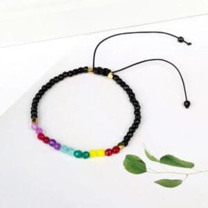 Bracelet 7 Chakras en Perles Multicolores pour votre Voyage Personnel