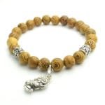 Bracelet Feng Shui Bouddhiste en Cristal et Pierres Semi-précieuses