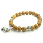 Bracelet Feng Shui Bouddhiste en Cristal et Pierres Semi-précieuses