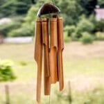 Carillon Unique en Bambou Naturel pour votre Espace Extérieur