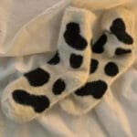 Chaussettes Pilou Pilou Mignonnes à Imprimé de Vaches