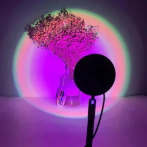 Lampe Projecteur D’ambiance Intelligent à Seize Couleurs