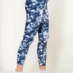 Legging de Yoga Deep Ocean Blue pour un Confort Optimal