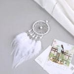 Mini Attrape-rêves Coloré pour Voiture - Accessoire Charmant et Unique