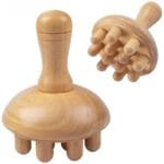 Outil de Massage en Bois Champignon pour Effets Bénéfiques Profonds