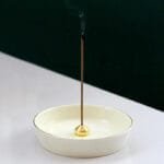 Porte Encens Goutte D’eau en Céramique pour Méditation et Relaxation