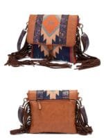 Sac à Bandoulière en Cuir Style Boho pour un Look Sophistiqué