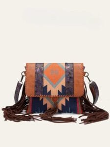 Sac à Bandoulière en Cuir Style Boho pour un Look Sophistiqué 1 Sac à Bandoulière en Cuir Style Boho pour un Look Sophistiqué