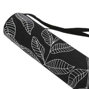 sac yoga fleurs noir elegance et fonctionnalite en un seul 973
