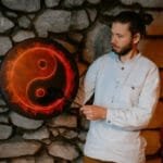 Tambour Chamanique Yin Yang pour une Méditation Apaisante