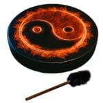 Tambour Chamanique Yin Yang pour une Méditation Apaisante