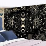 Tapisserie Murale Pleine Lune pour une Ambiance Mystique Chez